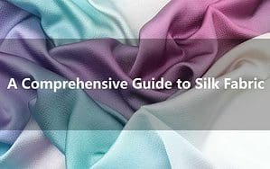 colorful silk fabric