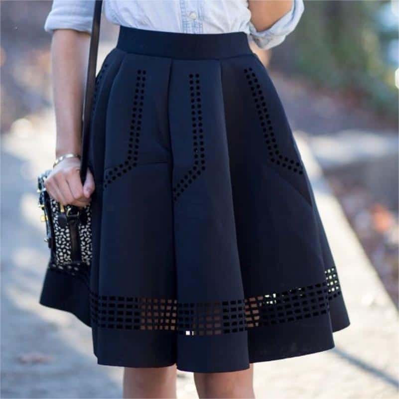 a line skirt