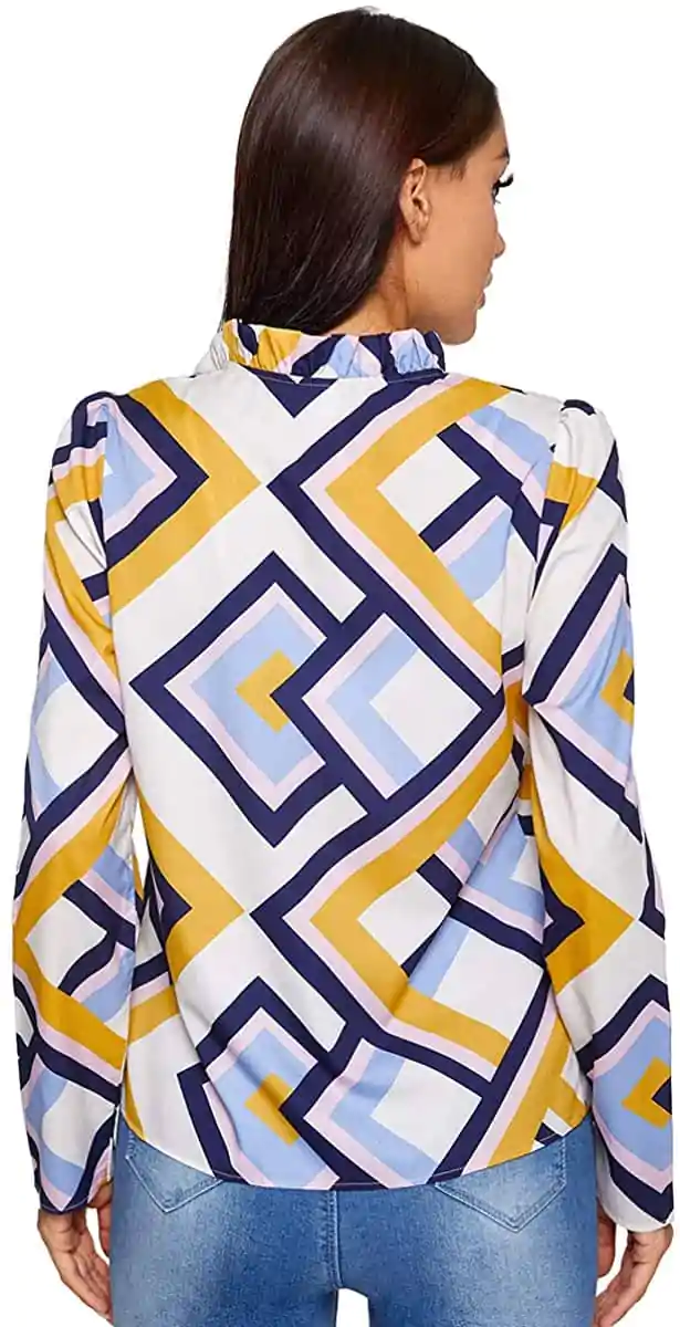 Multicolor Graphic Print 02