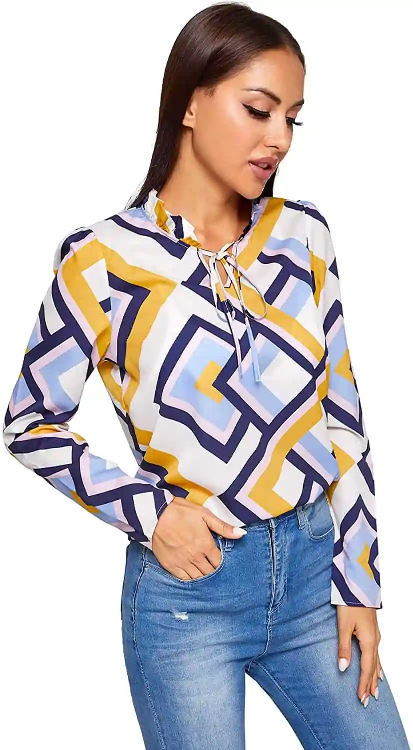 Multicolor Graphic Print 04