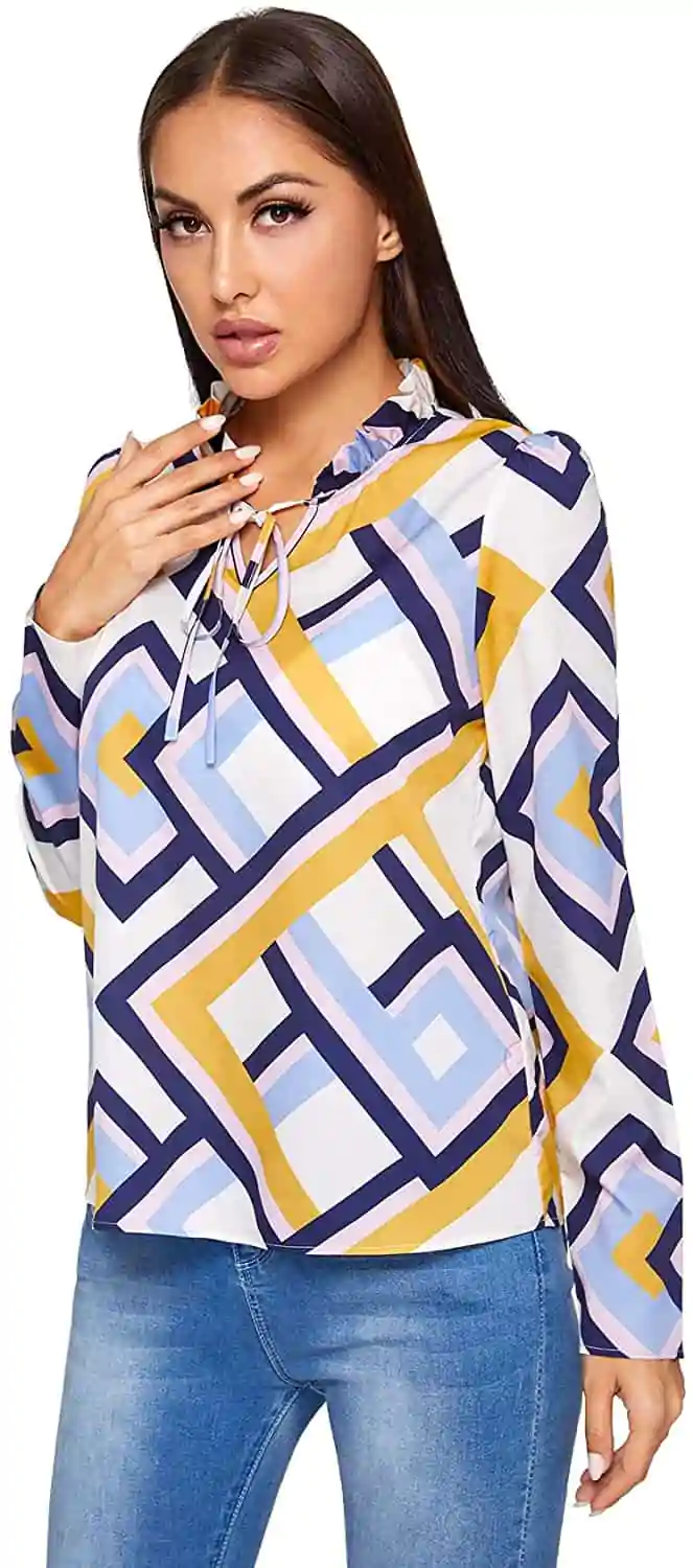 Multicolor Graphic Print 05