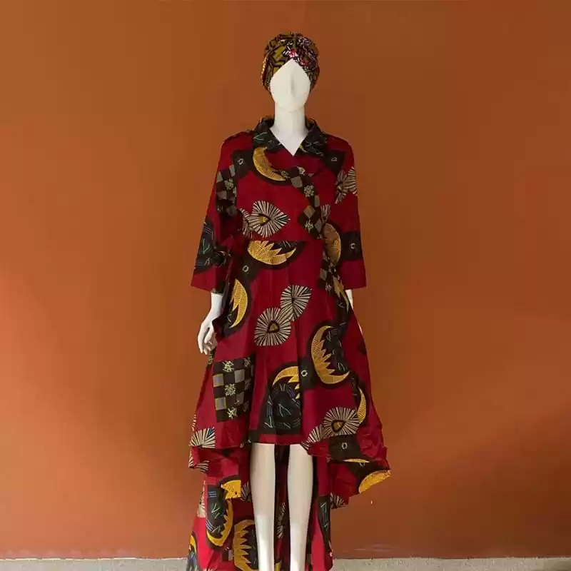 red african dress
