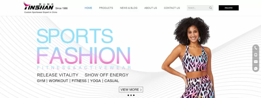 yinshan website banner