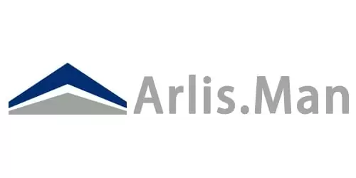 arlis man logo