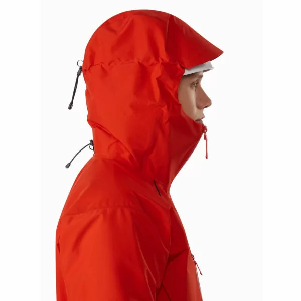 men's waterproof hooded windbreaker hiking jacket
